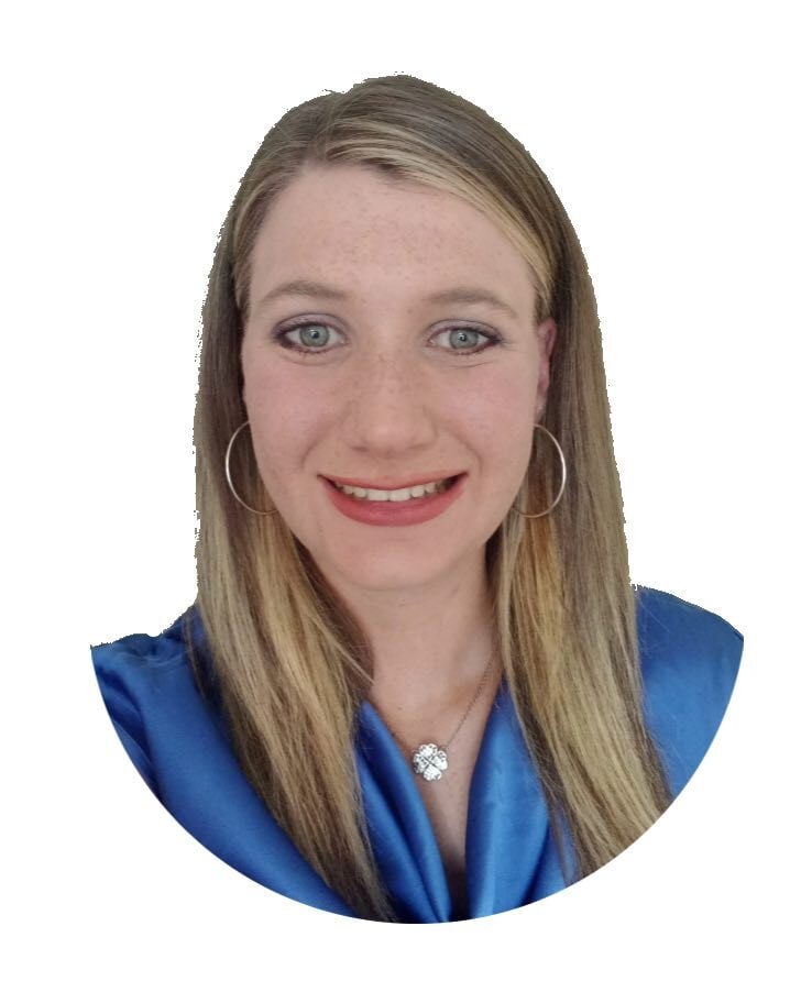 Cornelle Leach, smiling, beneficiary of Fedorov Therapy for Stargardt disease