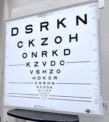 Optic Neuropathy Blurry Vision Visual Acuity ETDRS Test Restore Vision Clinic 