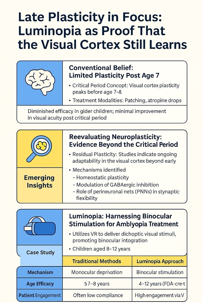 Late-plasticity-amblyopia-luminopia-infographic Fedorov Restore Vision Clinic 